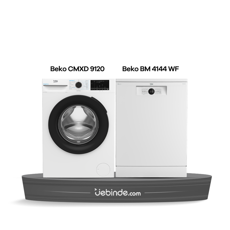 Beko 2 li Çamaşır ve Bulaşık Paketi-28 (CMXD 9120 + BM 4144 WF)